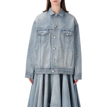 Balenciaga 26SS �߷��þư� ���ַ� �� ���� ��Ŷ 861410TTWB1 4009 DIRTY LIGHT BLUE26SS �߷��þư� ���ַ� �� ���� ��Ŷ 861410TTWB1 4009 D