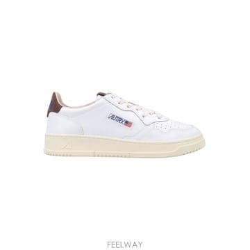 26FW 오트리 메달리스트 로우 스니커즈 AULMHJ03 WC WHITE CHOCOLATE