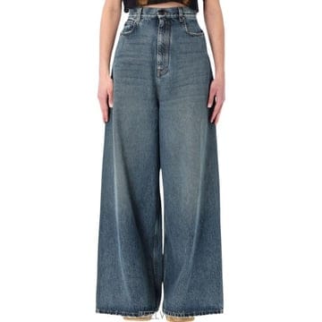 26SS 발렌시아가 데님 팬츠 872174TUW58 4129 DIRTY VINTAGE BLUE