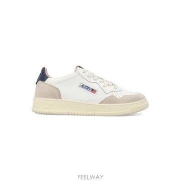 26FW 오트리 메달리스트 로우 스니커즈 AULMLS28 WB Bianco