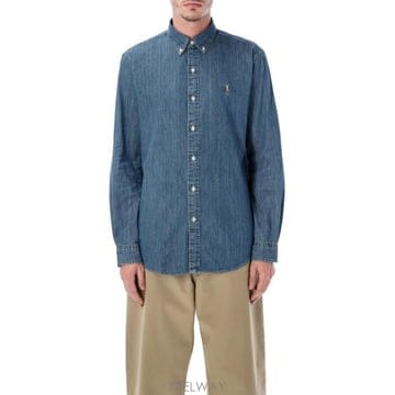 Ralph Lauren 26FW ���� �����η� ���Ϸΰ� �ڼ� ���� ���� 710792043 001 MED BLUE26FW ���� �����η� ���Ϸΰ� �ڼ� ���� ���� 710792043 0