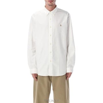 Ralph Lauren 26FW ���� �����η� �÷� ���� �ڼ� Ŀ���� �� ��ư �ٿ� ���� 710792041 001 Bianco26FW ���� �����η� �÷� ���� �ڼ� Ŀ���� �� ��ư �ٿ� 