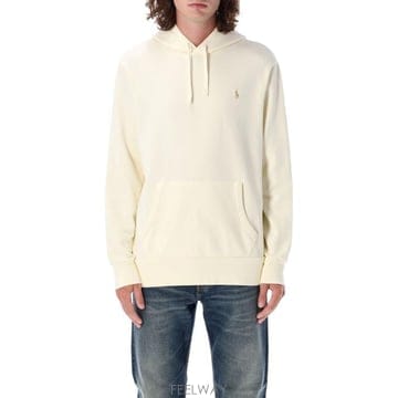 26SS 폴로 랄프로렌 후드 티셔츠 710916690 003 Bianco