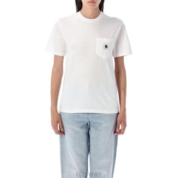 Carhartt 25FW Į��Ʈ WIP ���� Ƽ���� I032215 02XX Bianco25FW Į��Ʈ WIP ���� Ƽ���� I032215 02XX Bianco