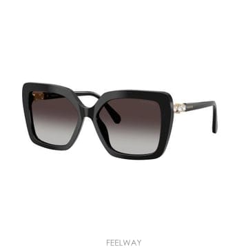 26SS 스와로브스키 선글라스 0SK6049 BLACK