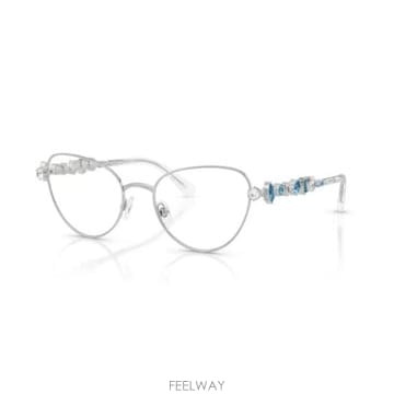 스와로브스키 안경 SILVER