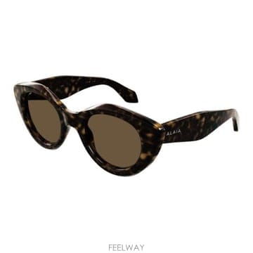 25SS 알라이아 선글라스 AA0091S BROWN