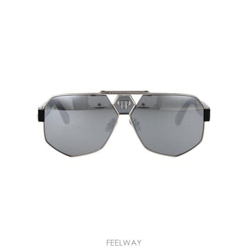 25FW 필립 플레인 선글라스 SPP107M 523X silver