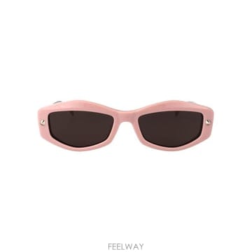 26SS 알렉산더 맥퀸 선글라스 AM0482S 003 pink