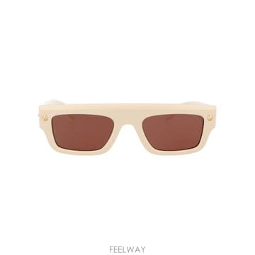 26SS 알렉산더 맥퀸 선글라스 AM0427S 004 ivory