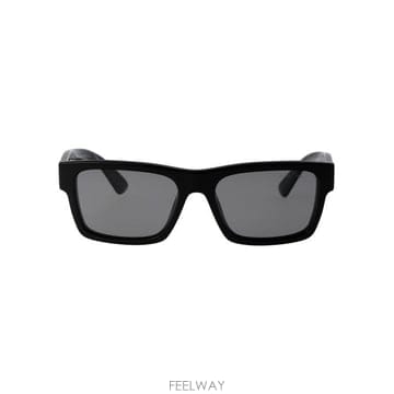 26SS 프라다 프레임 스퀘어 아세테이트 선글라스 0PR 25ZS 1AB08G black
