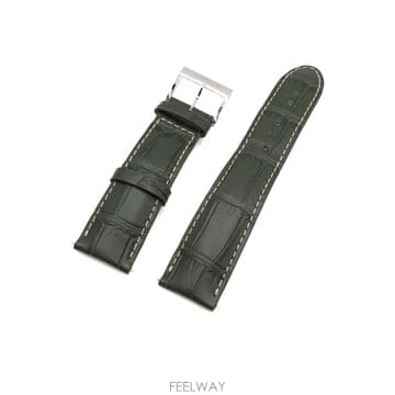 몽블랑 133639 스타레거시 43mm전용 러그 21mm 그린 시계 여분 스트랩 핀버클 세트aa67477