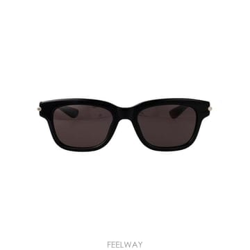 26SS 알렉산더 맥퀸 선글라스 AM0497S 001 black