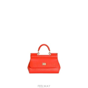 26FW 돌체앤가바나 SICILY 시실리 스몰 핸드백 BB7116B1001 81166 ORANGE