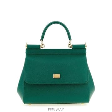 26FW 돌체앤가바나 미디움 시실리 핸드백 BB6003B1001 87174 Verde smeraldo
