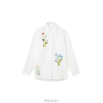 Stella McCartney 26SS ���ڶ� ��īƮ�� ����콺 620184SMA90 9000 PURE WHITE26SS ���ڶ� ��īƮ�� ����콺 620184SMA90 9000 PURE WH