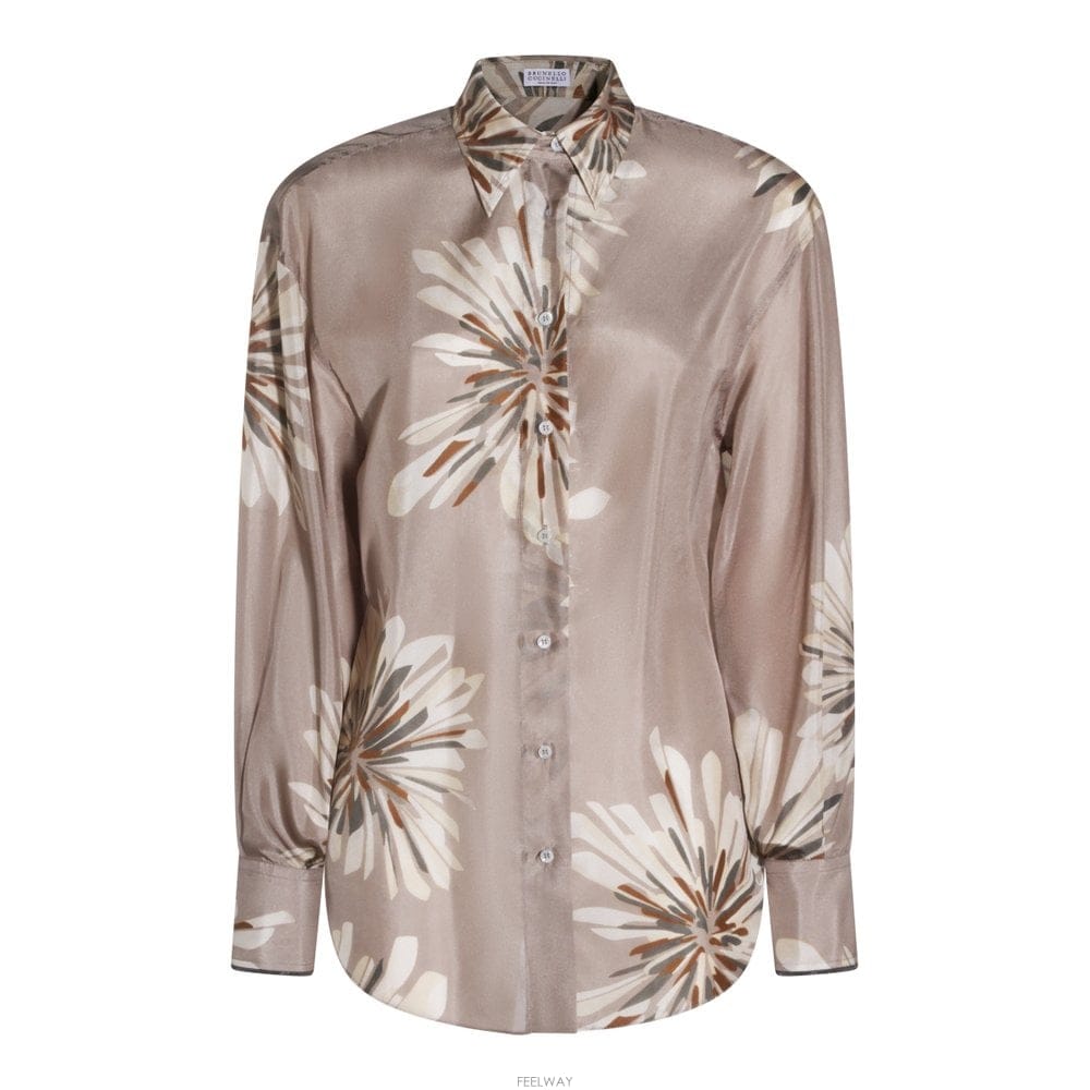 Brunello Cucinelli ���ڷ� ��ġ�ڸ� �׸� ��ũ ���� MQ967RH206C009 B1041965886���ڷ� ��ġ�ڸ� �׸� ��ũ ���� MQ967RH206C009 B10419