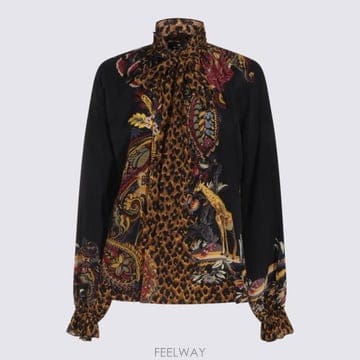 ETRO 26FW ��Ʈ�� ����콺 WRJA0157 AK15YX0812 BLACK BORDEAUX26FW ��Ʈ�� ����콺 WRJA0157 AK15YX0812 BLACK BORDEAU