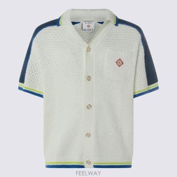 CASABLANCA 26SS ī�����ī ���� ���� MSS26KW1310 01 WHITE BLUE26SS ī�����ī ���� ���� MSS26KW1310 01 WHITE BLUE