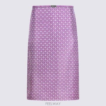 26SS 구찌 미디 스커트 853416 ZAUOO5794 LILAC