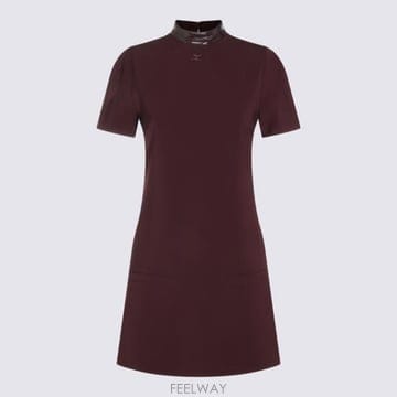 26FW 쿠레쥬 미디 원피스 326CRO920 PL01594090 BURNT RED