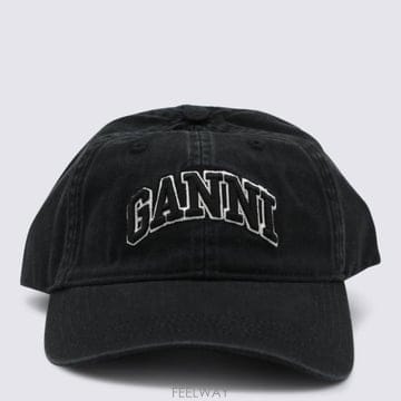GANNI 26FW ���� �ΰ� ĵ���� ��ĸ A6900 099 Black26FW ���� �ΰ� ĵ���� ��ĸ A6900 099 Black