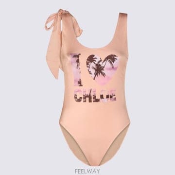 26FW 끌로에 원피스 수영복 CH26AMB24888 6I0 APRICOT PINK