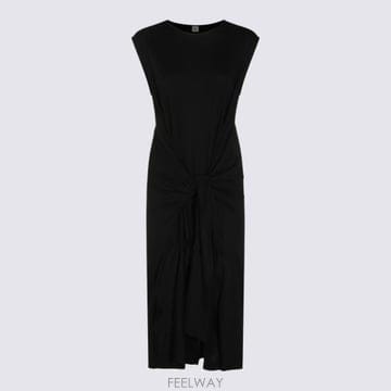 26FW 토템 롱 원피스 263WRD0347 FB0669001 Black