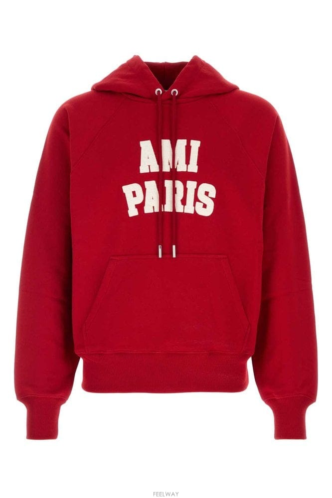 Ami �ƹ� HOODIEWITHAMIPARISFELTEMBROIDERY U B0442290760�ƹ� HOODIEWITHAMIPARISFELTEMBROIDERY U B0442290760