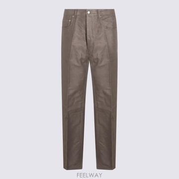 26FW 릭 오웬스 스트레이트 팬츠 RU02F4333 MOR34 DUST
