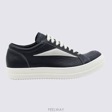 26FW 릭 오웬스 빈티지 스니커즈 RU02F4897 LBBLVS911 BLACK WHITE