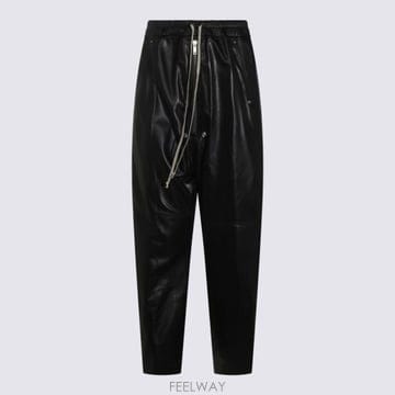 26FW 릭 오웬스 스트레이트 팬츠 RU02F4361 LBY09 Black
