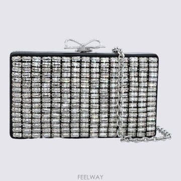 Self Portrait 26FW ���� ��Ʈ����Ʈ Ŭ��ġ �Ŀ�ġ PF26326ASL SILVER26FW ���� ��Ʈ����Ʈ Ŭ��ġ �Ŀ�ġ PF26326ASL SILVER