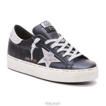 26FW 골든구스 하이스타 스니커즈 GWF00118 F00032890179 BLACK SILVER