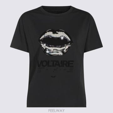 Zadig&Voltaire 26FW �ڵ�غ��׸� ���� Ƽ���� JWTS02925 009 Carbone26FW �ڵ�غ��׸� ���� Ƽ���� JWTS02925 009 Carbone