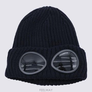 CP컴퍼니 울 캡 블랙
