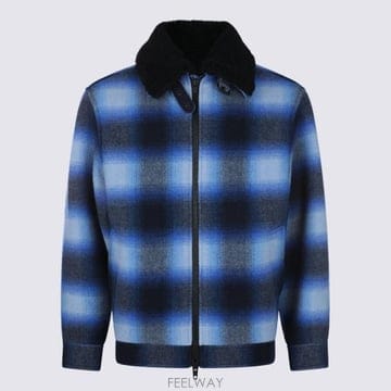 26FW 발렌시아가 자켓 A001YN TRU133964 BLUE BLACK