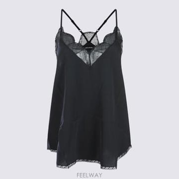 Zadig&Voltaire 26FW �ڵ�غ��׸� CHRISTY ũ����Ƽ ���̽� Ʈ���� ��ũ ĳ�̼� WWCR01313 011 Black26FW �ڵ�غ��׸� CHRISTY ũ����Ƽ ���̽� Ʈ���� ��ũ 