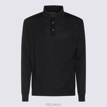 26FW 키톤 스웨터 UMK086 4K500O Black