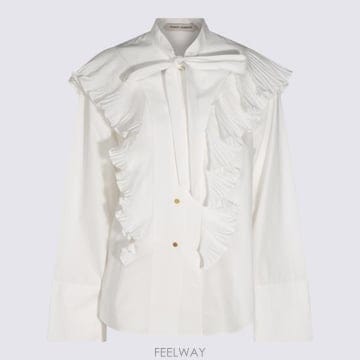 Alberta Ferretti 26FW �˺���Ÿ �䷹Ƽ ����콺 262UA0217 66220002 White26FW �˺���Ÿ �䷹Ƽ ����콺 262UA0217 66220002 White