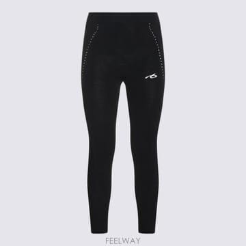발렌시아가 블랙 테크웨어 비스코스 레깅스