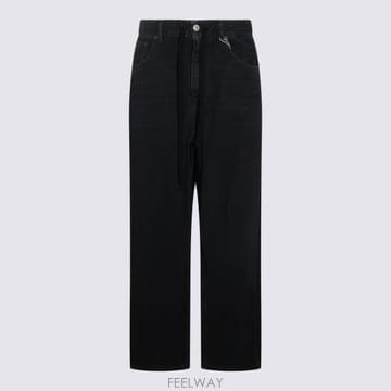 26FW MM6 메종마르지엘라 데님 팬츠 S52LA0262 M30064963 Black