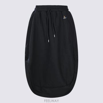 26FW 비비안웨스트우드 진가라 스커트 1J01000P J00ASN401 Black