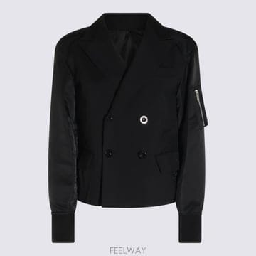 Sacai 26FW ��ī�� ��Ʈ ���� 2608564 001 Black26FW ��ī�� ��Ʈ ���� 2608564 001 Black