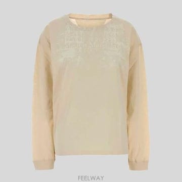 Maison Margiela 26FW ���������� ���� Ƽ���� S51GC0556 M20162102 CREAM26FW ���������� ���� Ƽ���� S51GC0556 M20162102 CREAM