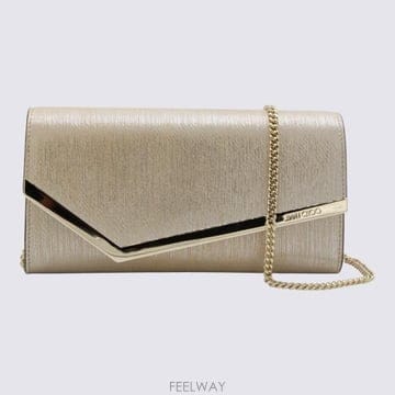 Jimmy Choo 26FW ������ Ŭ��ġ �Ŀ�ġ EMMIE HRKOO1638 SOFT GOLD LIGHT26FW ������ Ŭ��ġ �Ŀ�ġ EMMIE HRKOO1638 SOFT GOLD LI