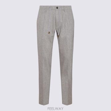 Eleventy 26FW �Ϸ���Ƽ ��Ʈ����Ʈ ���� X75PANB21 TES0H02713 Grigio chiaro26FW �Ϸ���Ƽ ��Ʈ����Ʈ ���� X75PANB21 TES0H02713 Gri