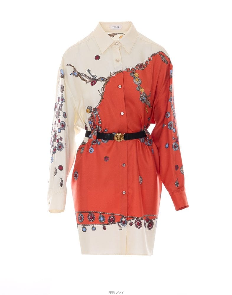 Versace 26 F/W ������ü ��ũ Ʈ�� ����Ʈ �巹�� 1025495/1A18 B001228164326 F/W ������ü ��ũ Ʈ�� ����Ʈ �巹�� 1025495/1A18 B