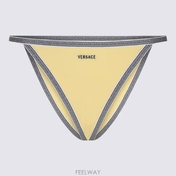 26FW 베르사체 비키니 수영복 1025567 1A187091YG30 BUTTER YELLOW