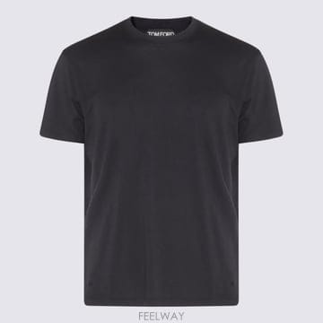 26FW 톰포드 반팔 티셔츠 JCS004 JMT012NAA Black